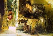 Alma Tadema Welcome Footsteps oil painting picture wholesale